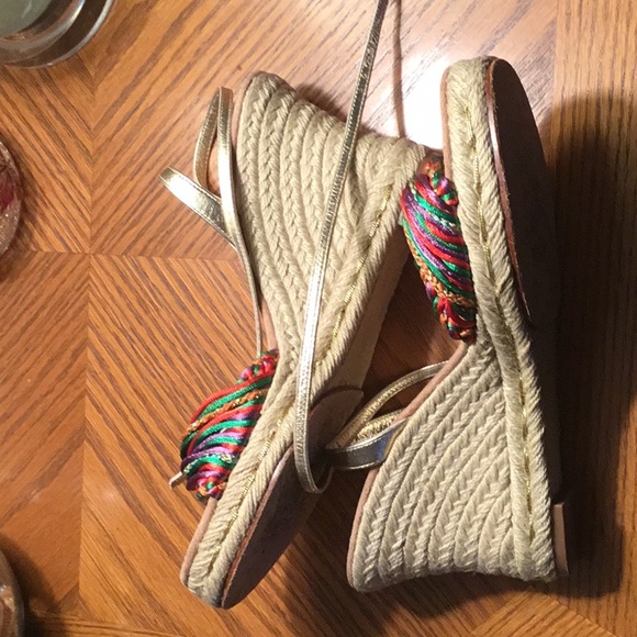 Espadrilles multi color. Cole Haan, size 8 1/2. - Picture 3 of 3